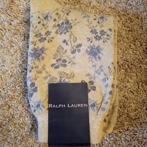 NWT RARE Ralph Lauren Floral Socks